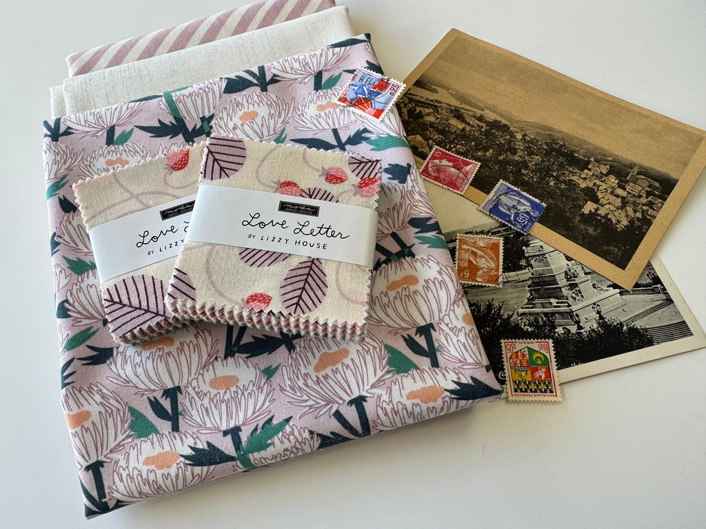 March “Choose Your Own Adventure” Kit (A) - Mini Charms + Half Yards - Curated by S.E.W.