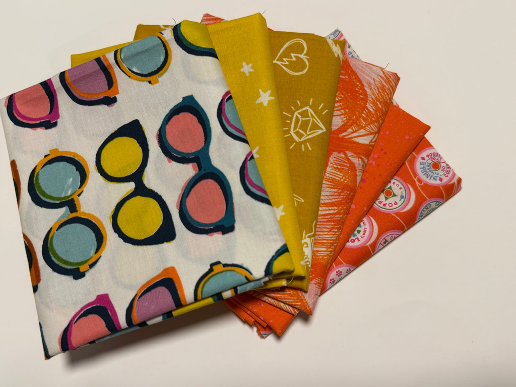 Summer Sun Curated Fat Quarter Bundle | Ruby Star Society (6FQ)