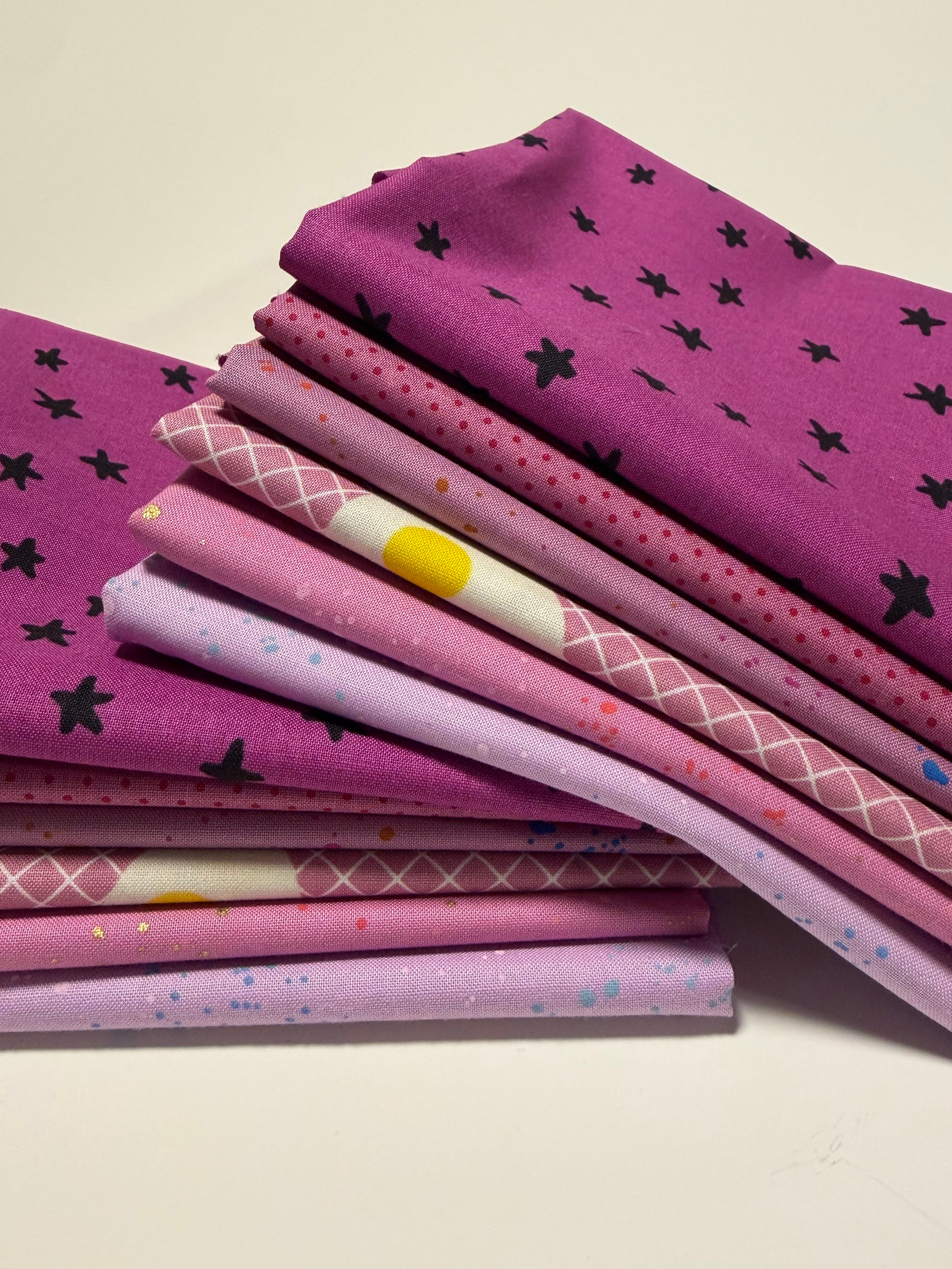 Lavender Haze Curated Fat Quarter Bundle | Ruby Star Society (6FQ)