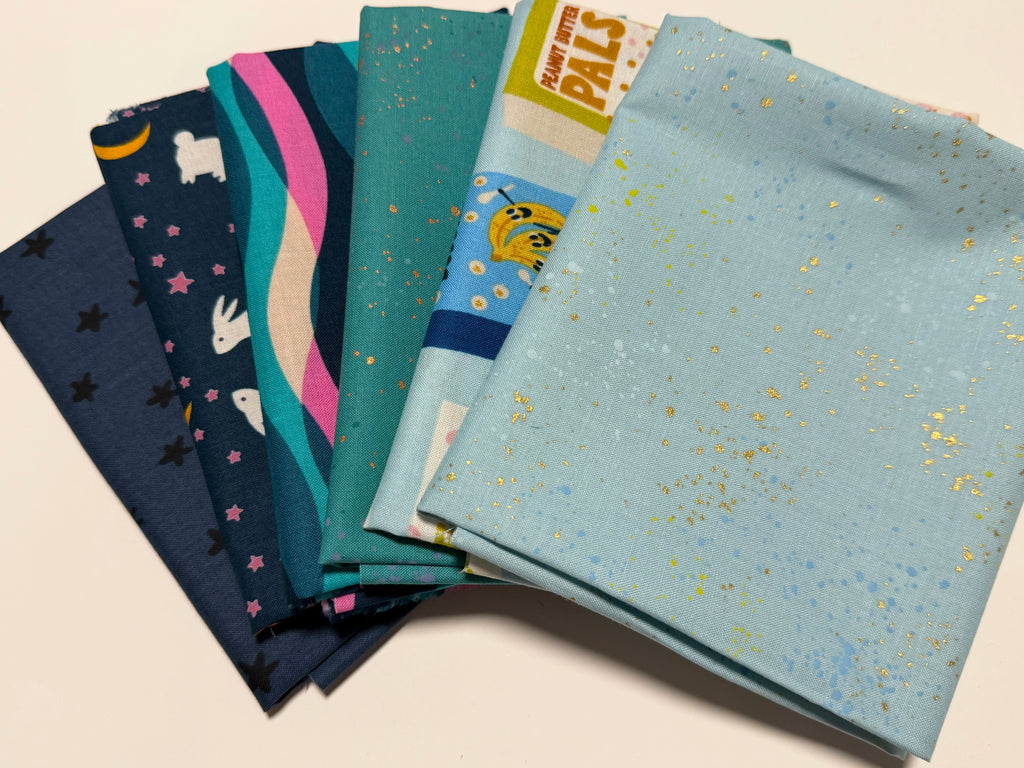 Moody Blues Curated Fat Quarter Bundle | Ruby Star Society (6FQ)