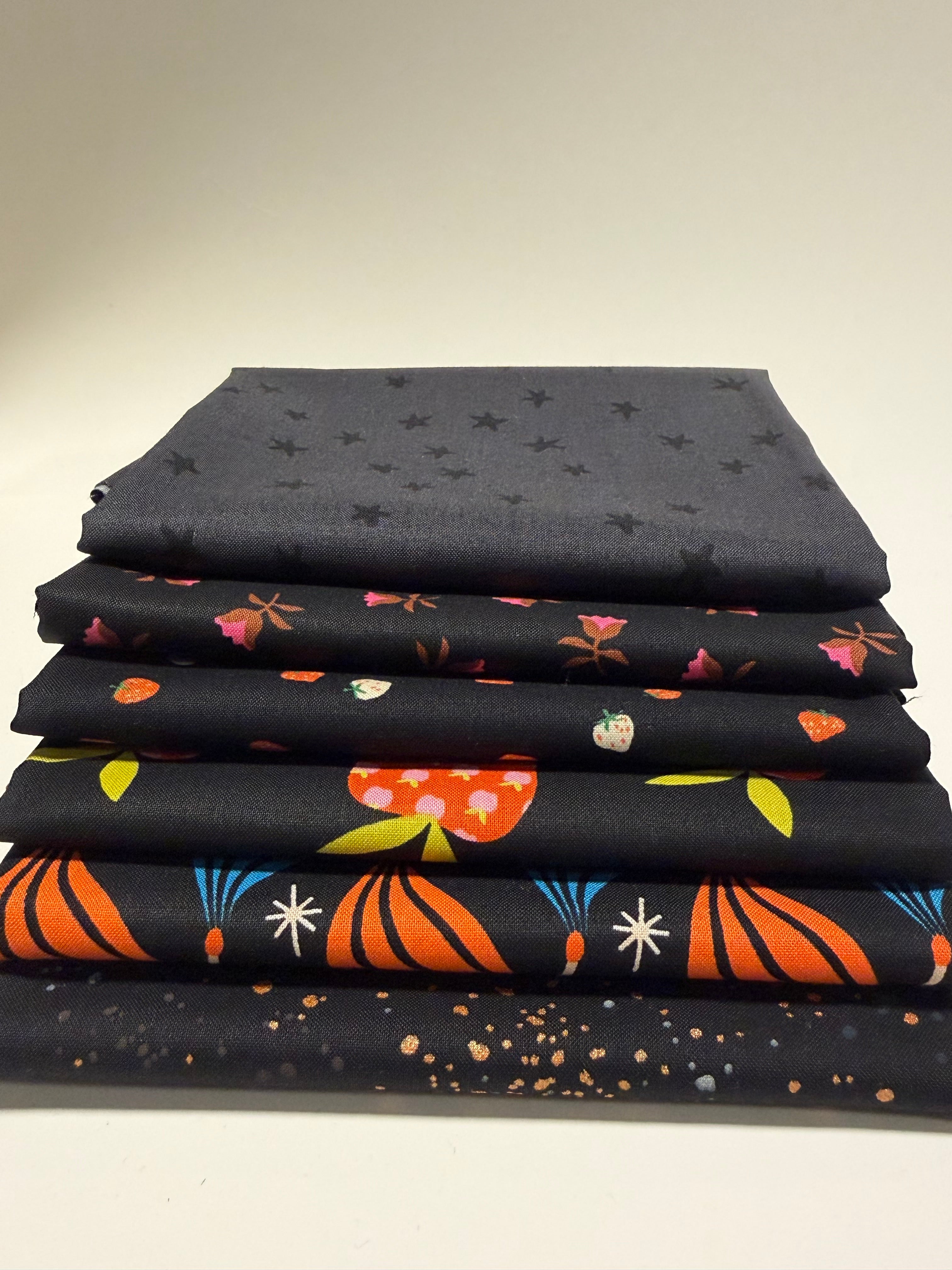 Summer Nights Curated Fat Quarter Bundle | Ruby Star Society (6FQ)