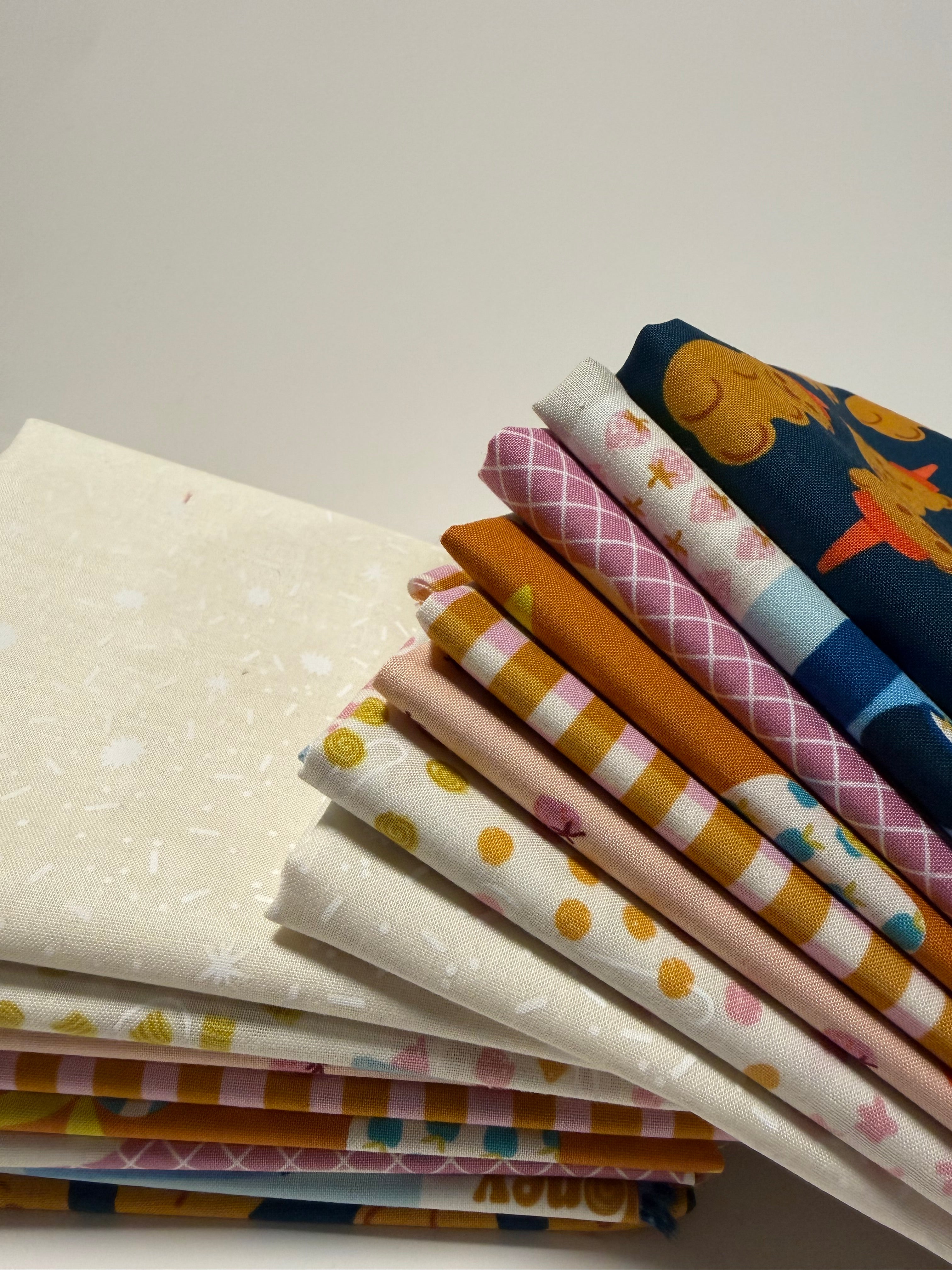 Breakfast Club 2.0 Curated Fat Quarter Bundle | Ruby Star Society (8FQ)
