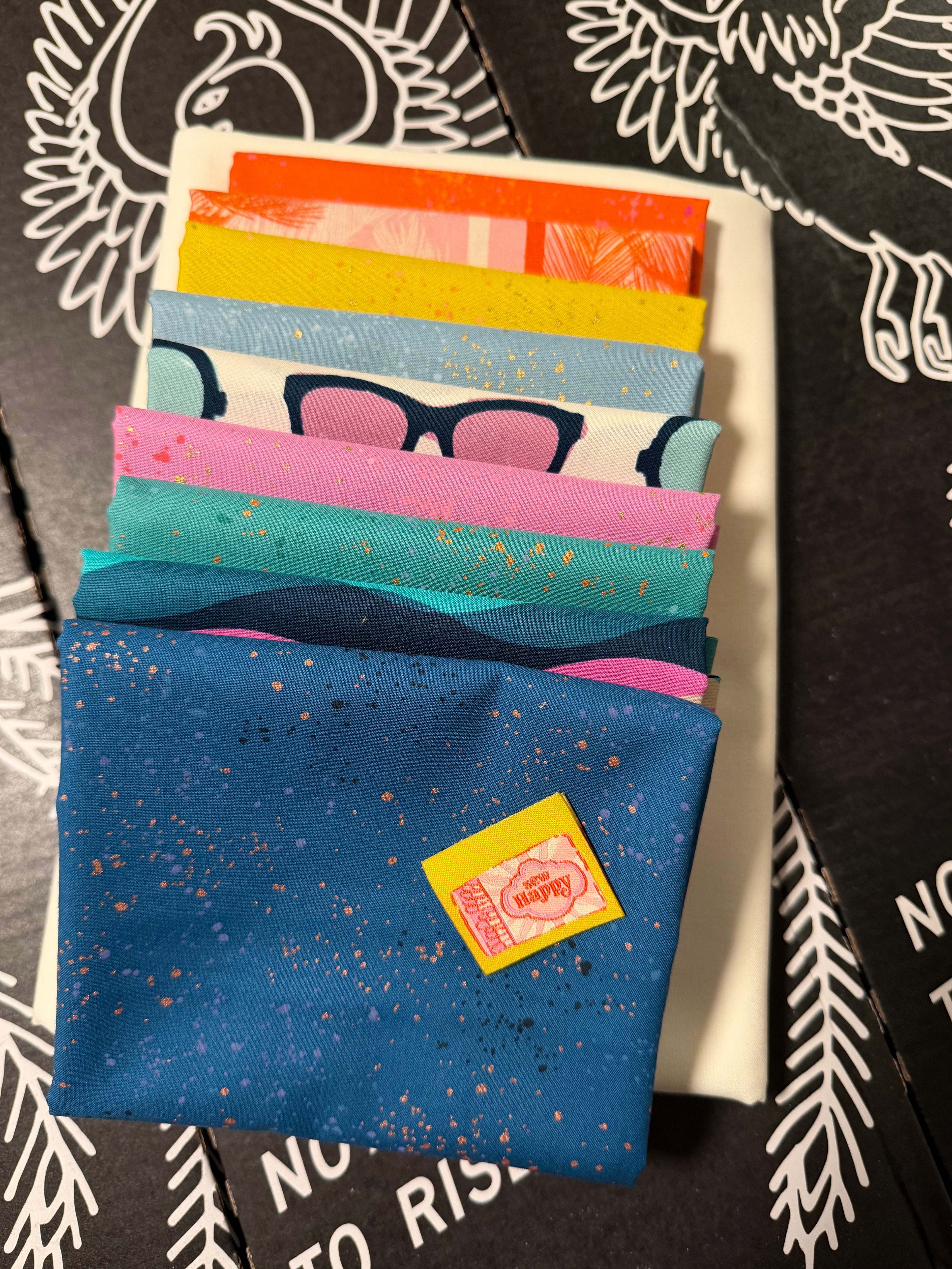 Yipes Stripes Poolside Quilt Kit - Throw Size