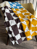 Hank Quilt Kit – Ruby Star Society Speckled Fabrics – Modern Quilt Pattern for Confident Beginners (58.5” x 58.5”)