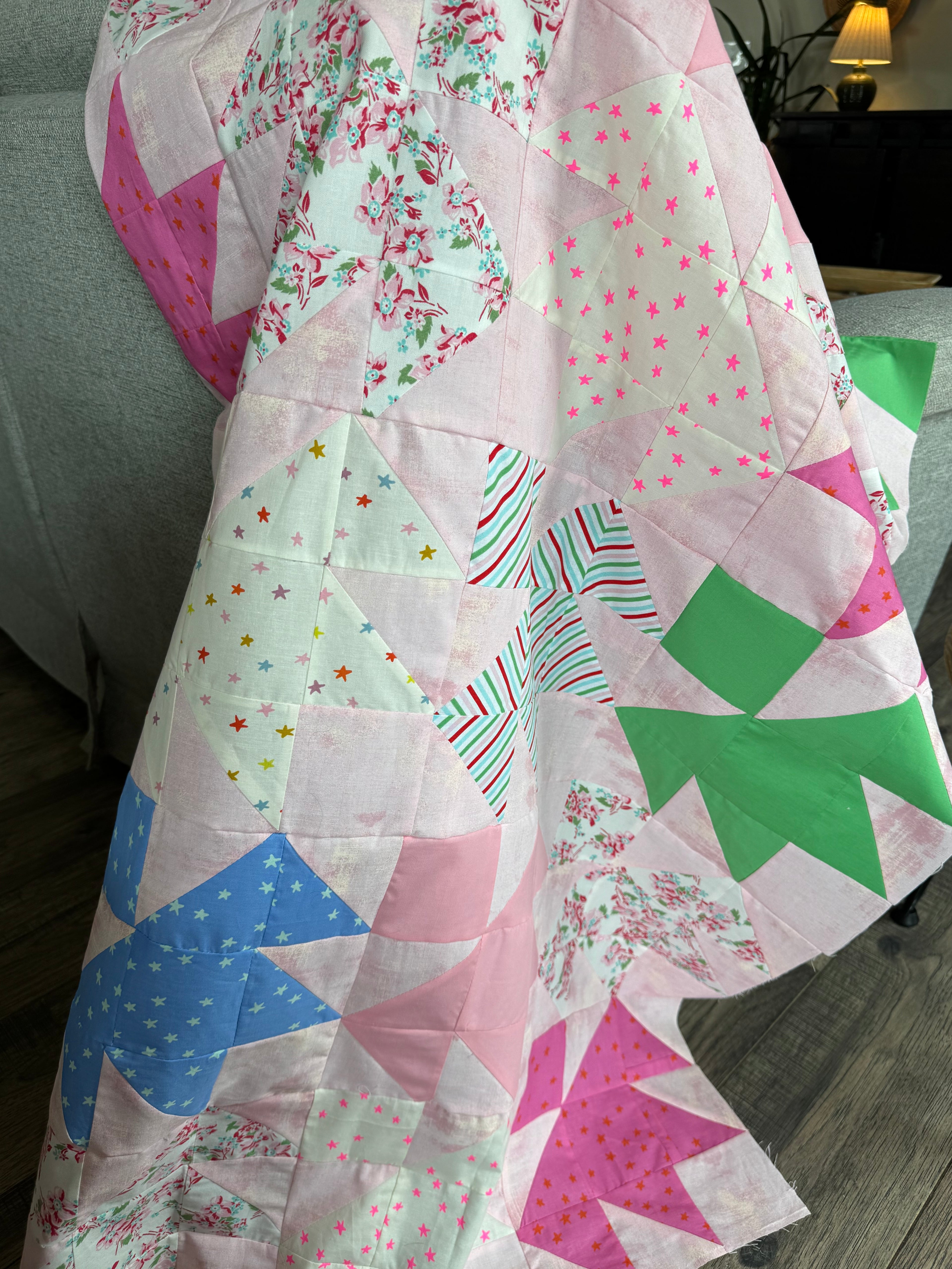 First Born Quilt Pattern – PDF Download, Confident Beginner Quilt Pattern
