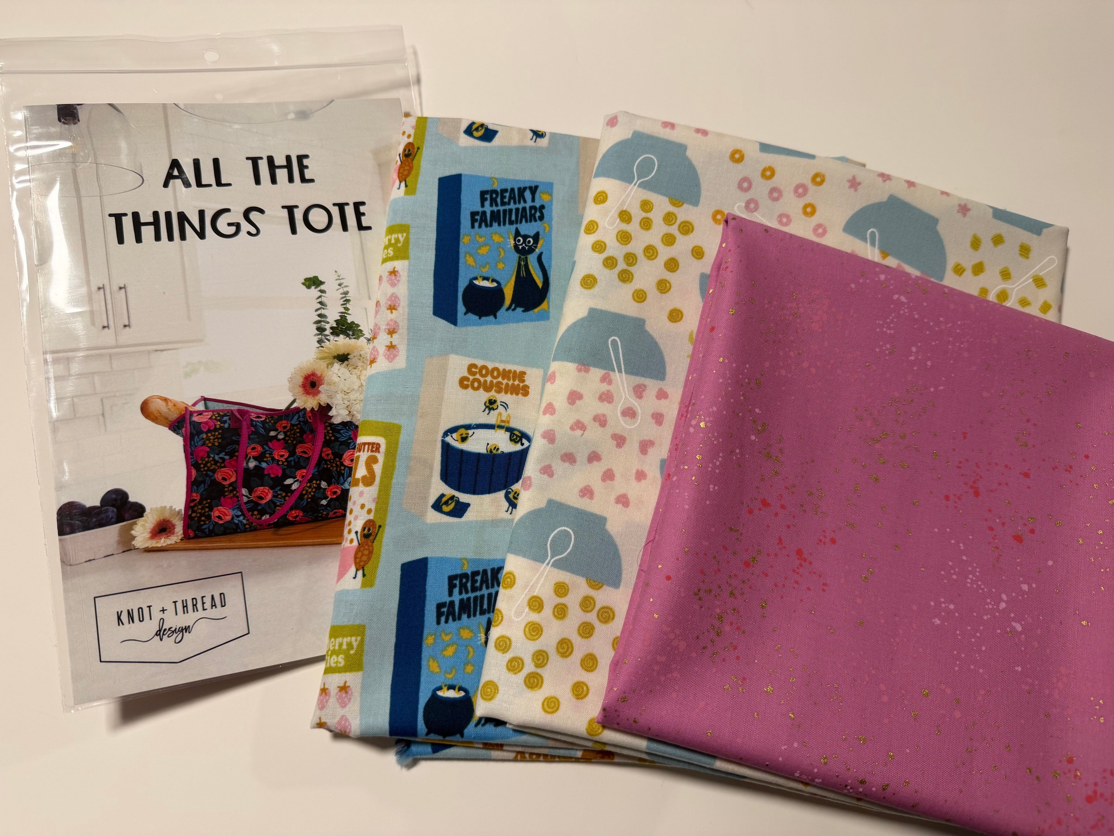 All The Things Tote Kit- Egg + Friends | Knot & Thread | Ruby Star Society
