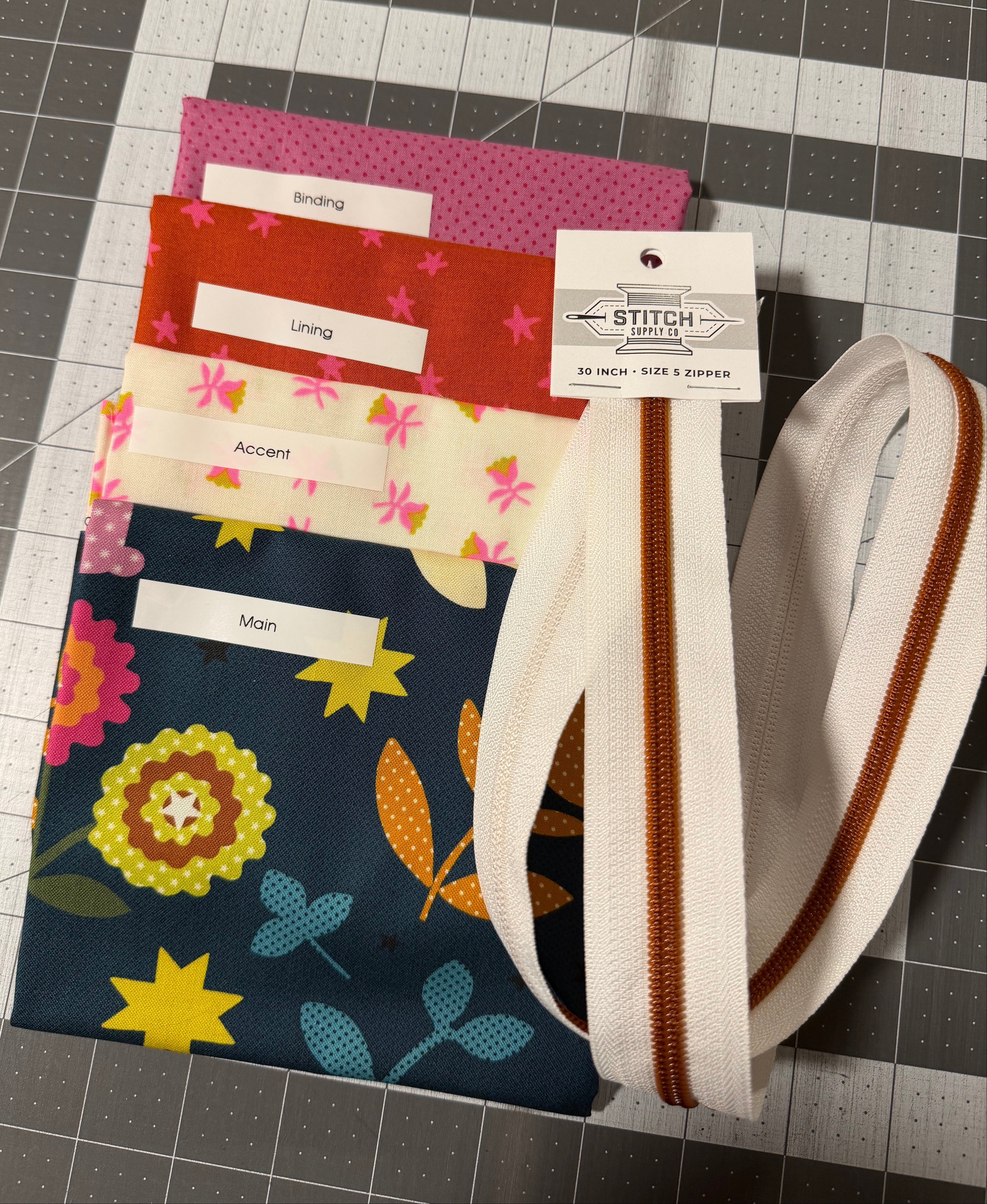 Atlas Zipper Case Kit- Mystic Fable | Center Street Quilts | Ruby Star Society