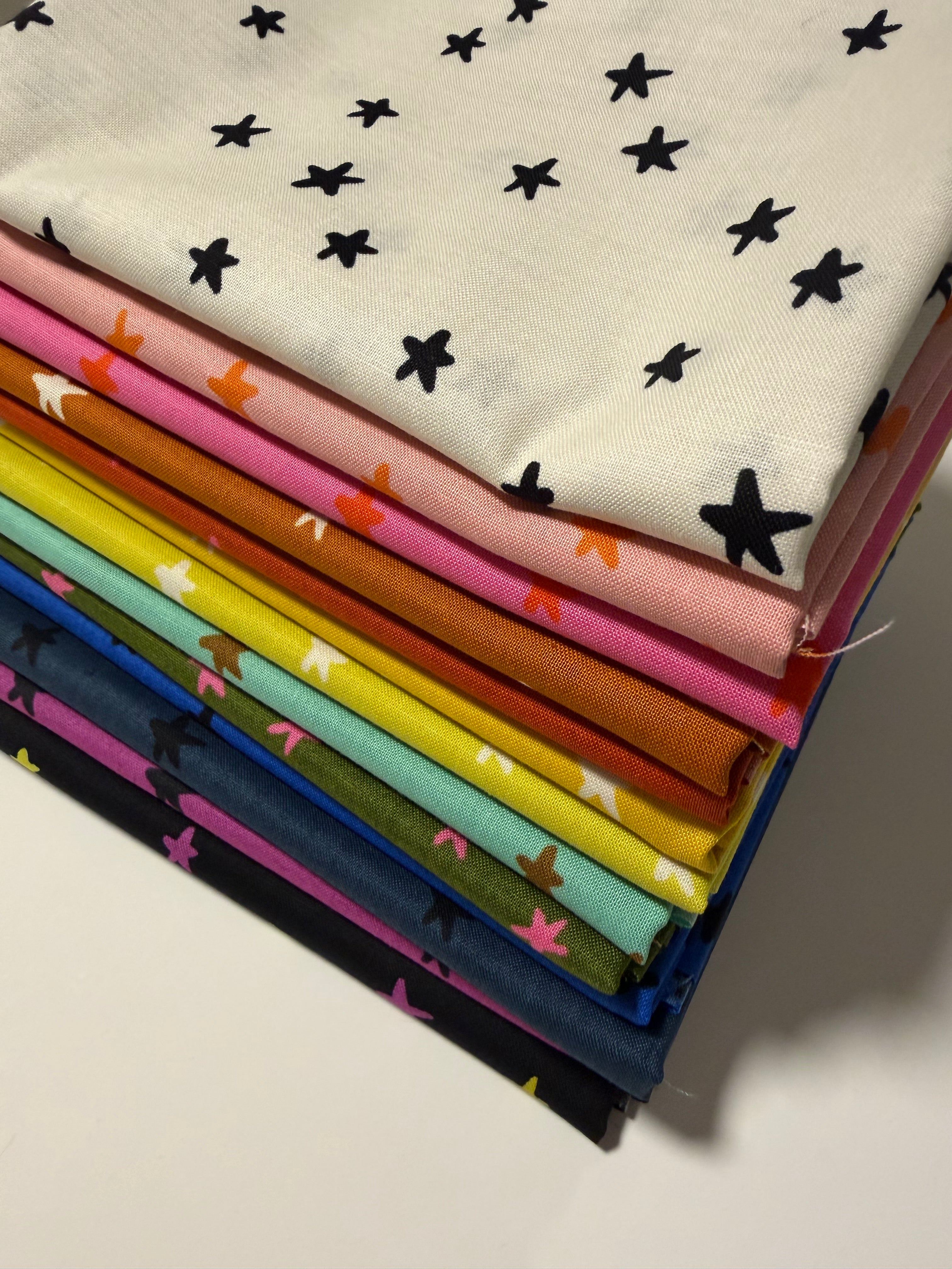 Super Starry Rainbow Fat-Quarter Bundle (13FQ) | Ruby Star Society by Alexia Abegg