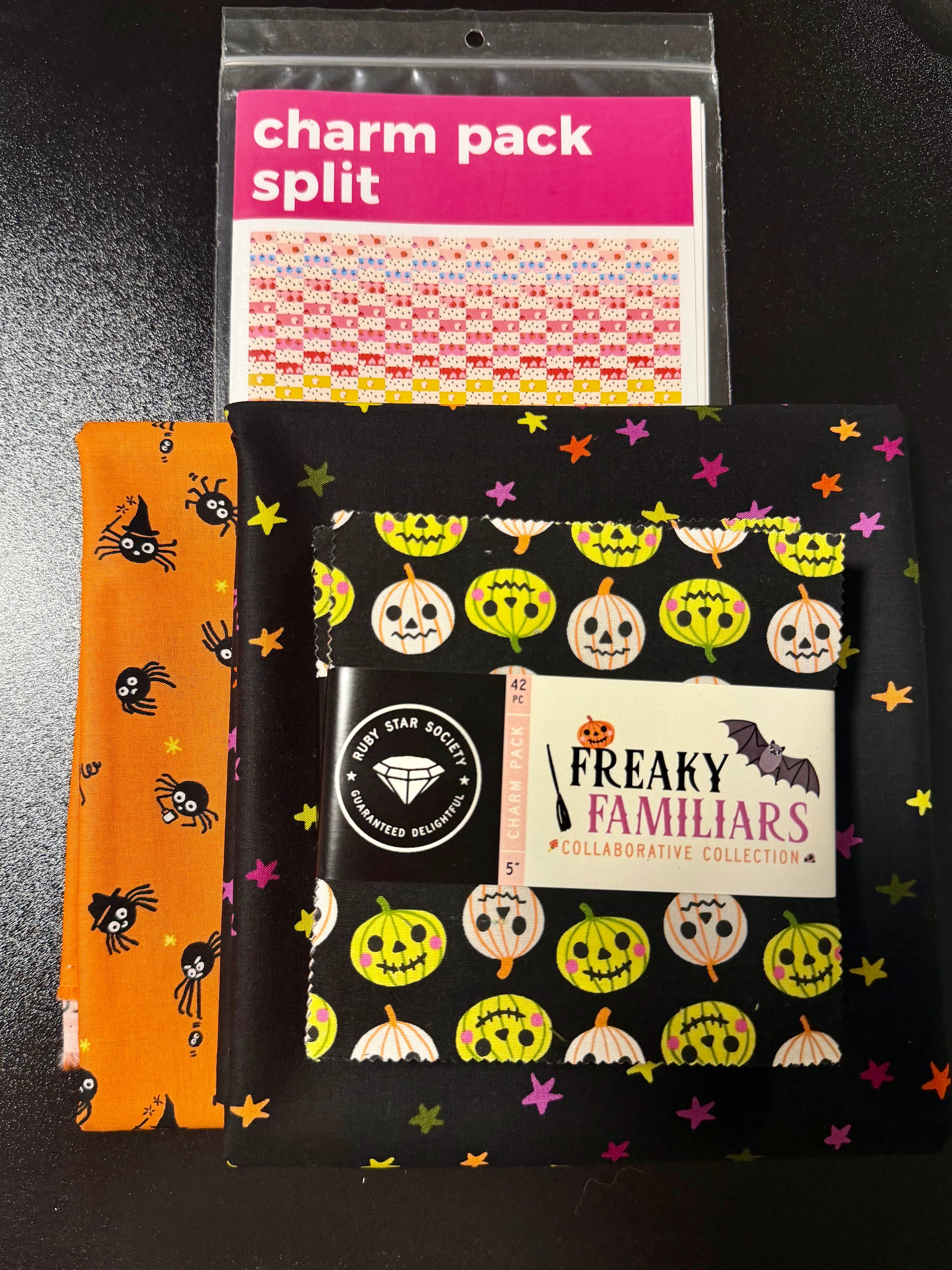 Freaky Familiars Charm Pack Split Kit | Ruby Star Society | Allison Ramsing