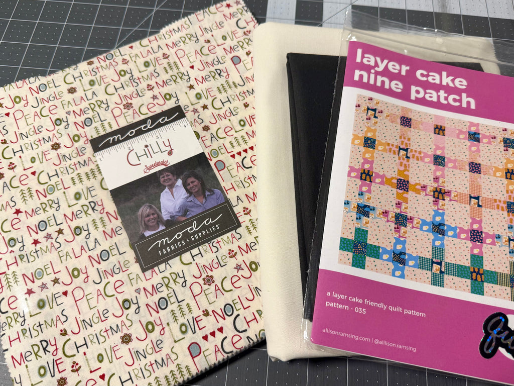 Chilly Layer Cake Nine Kit | Moda Fabrics | Allison Ramsing