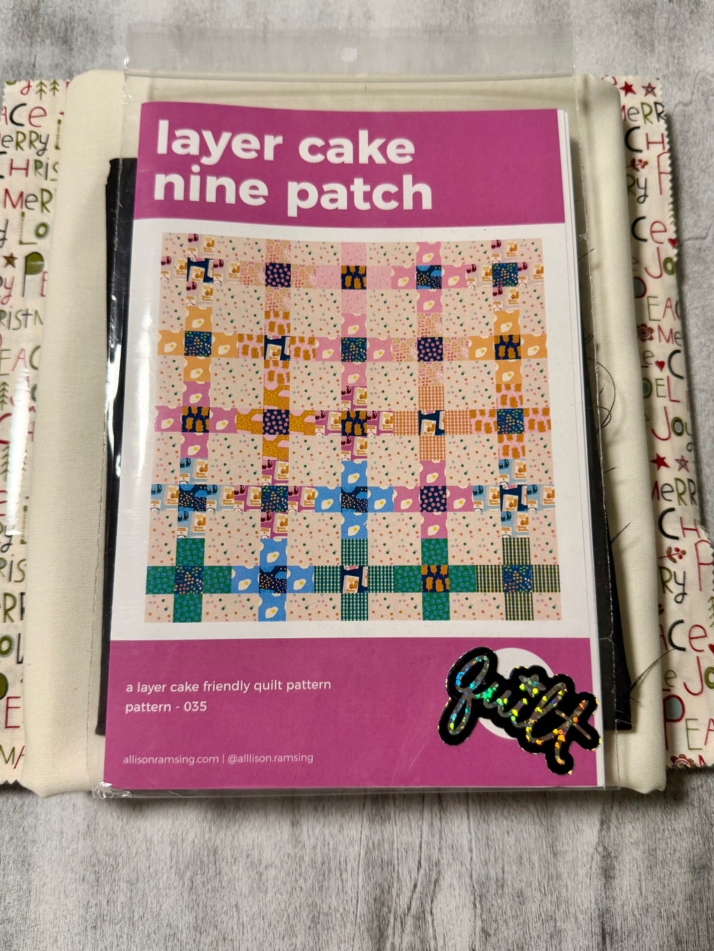 Chilly Layer Cake Nine Kit | Moda Fabrics | Allison Ramsing