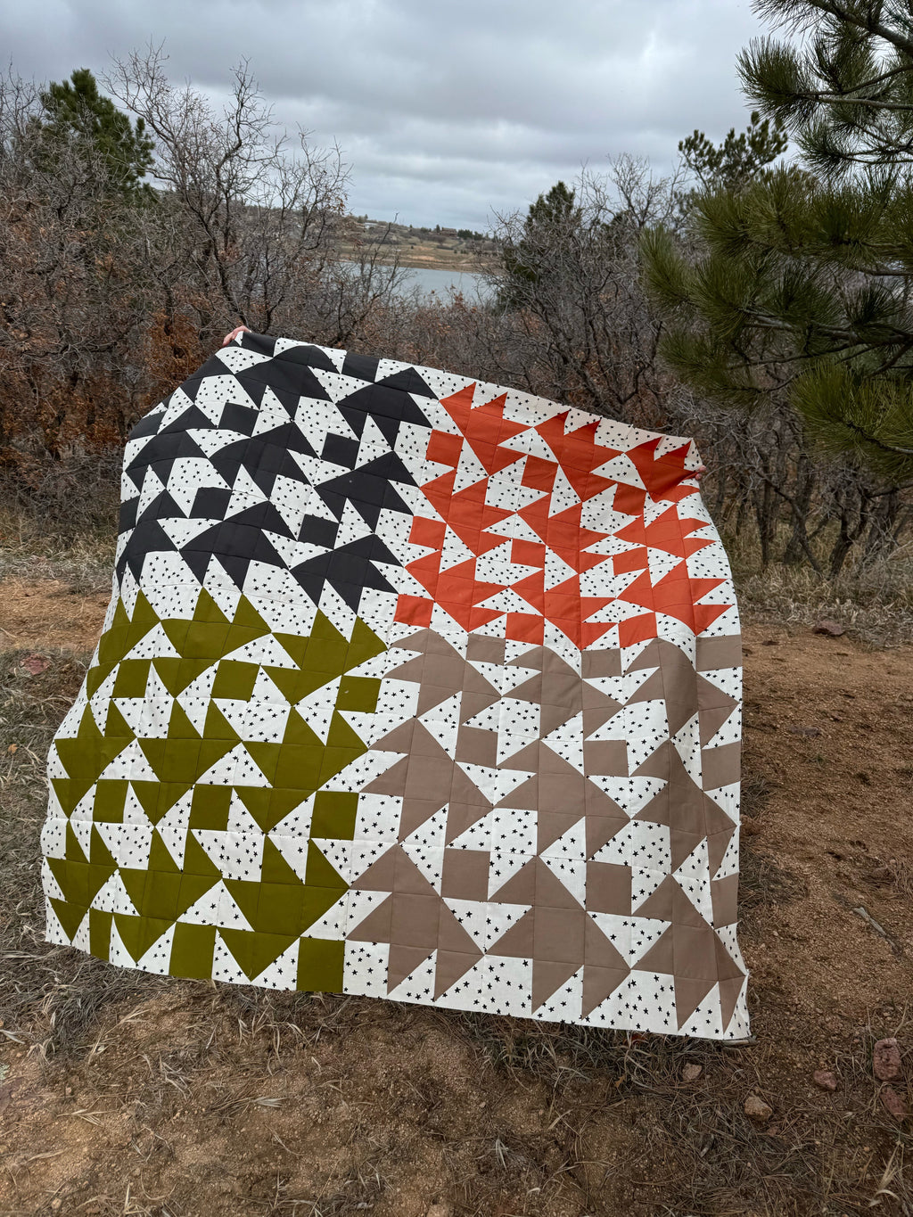 First Born Quilt Kit – Modern Throw Quilt with Moda and Ruby Star Society Fabrics