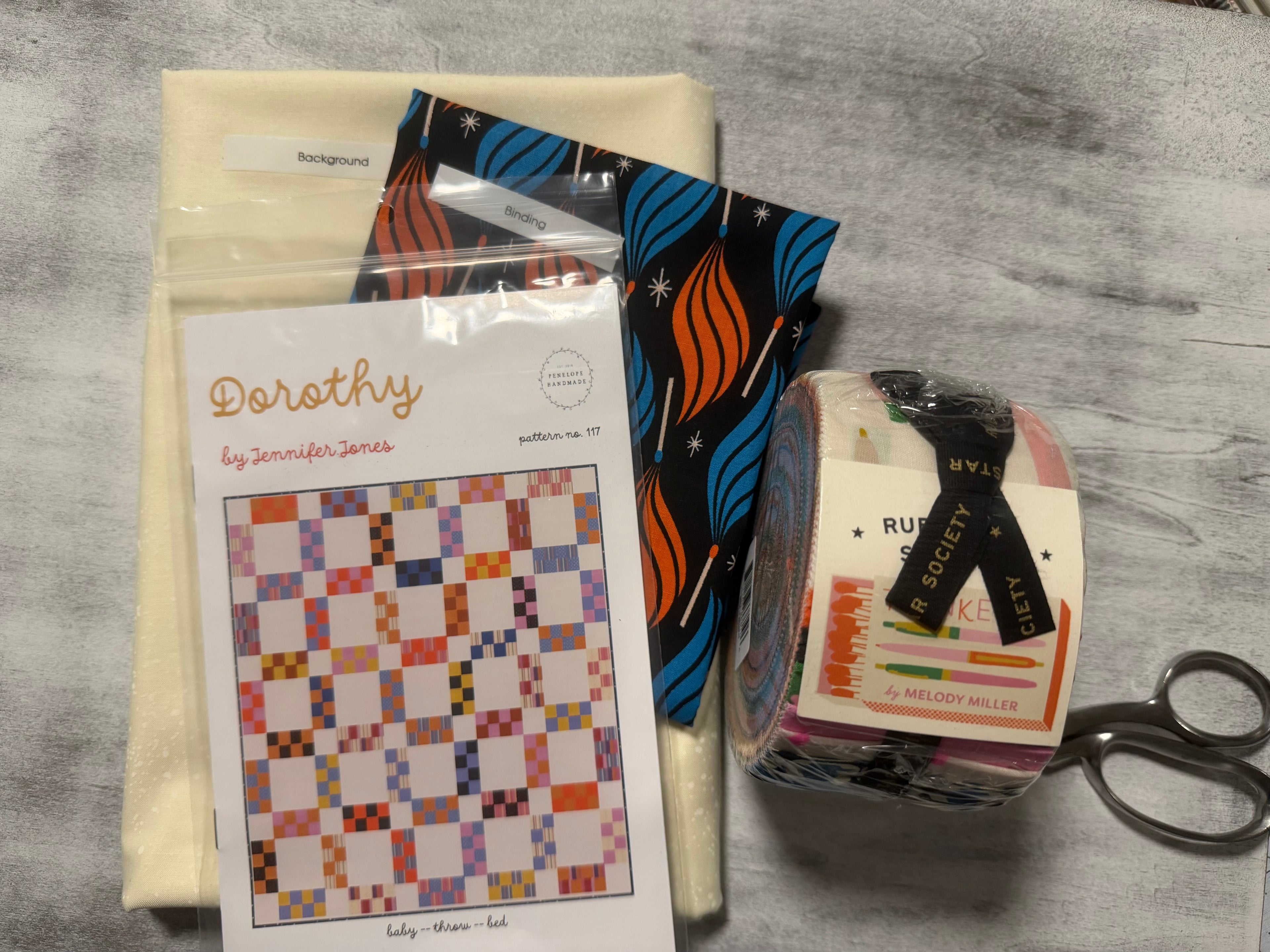 Trinketry Dorothy Quilt Kit | Ruby Star Society | Penelope Handmade