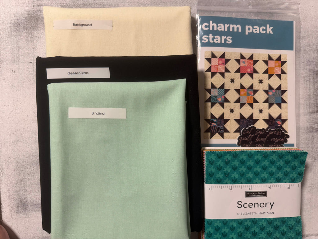 Scenery Charm Pack Stars Kit | Moda Fabrics | Allison Ramsing