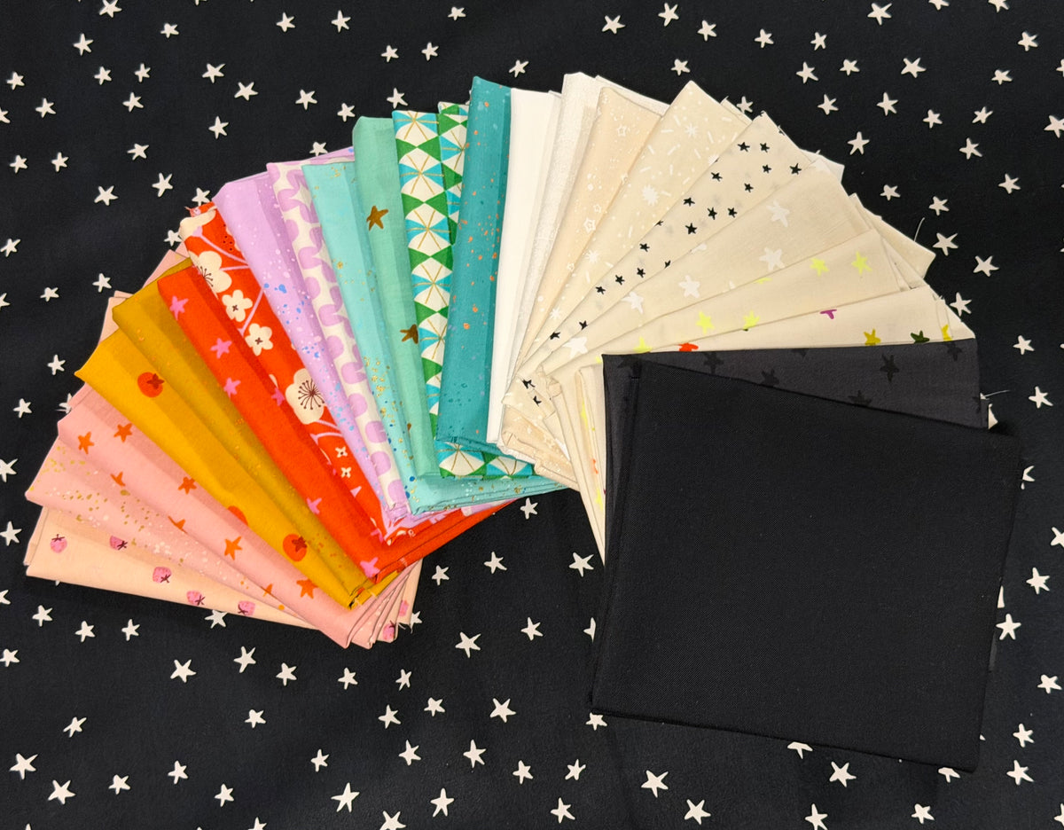 Playful Ghost Party Quilt Kit | Woolly Petals | Ruby Star Society