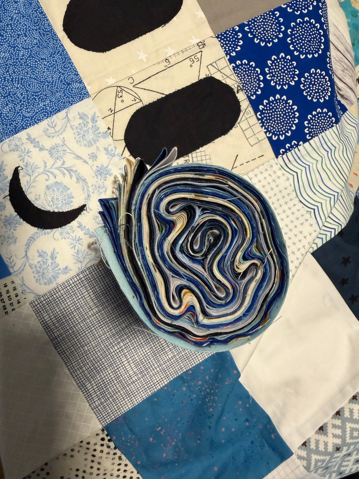 Little Ghost Who was a Quilt Kit - Fabric Roll | Inspired by the Children’s book