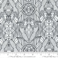 5Yd Nocturnal Hidden Foxes in Moon | Gingiber Moda Fabrics