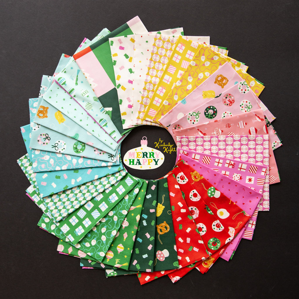 Merry Happy Layer Cake Nine Patch Kit | Ruby Star Society | Allison Ramsing
