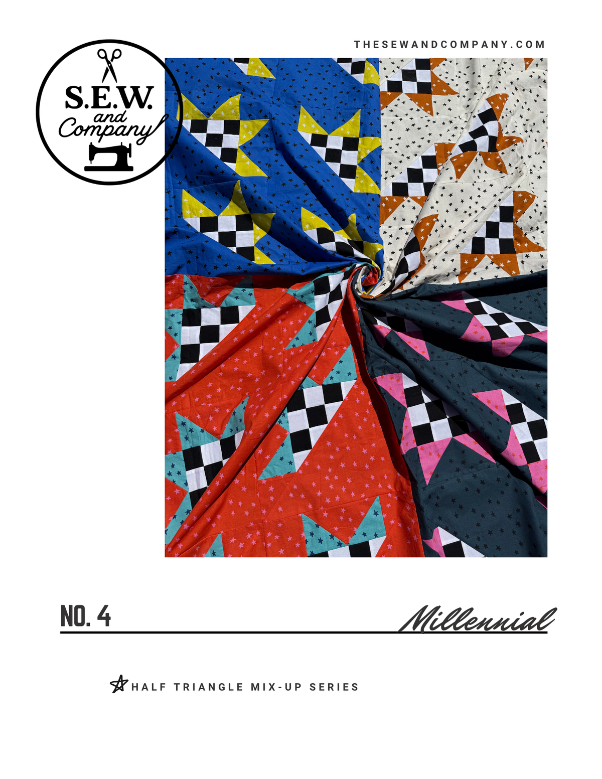 *NEW Millennial Quilt Pattern- PDF Quilt Pattern Intermediate