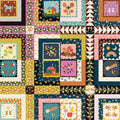 Mystic Fable Butterdish Quilt Kit - Queen Size (84"X84")