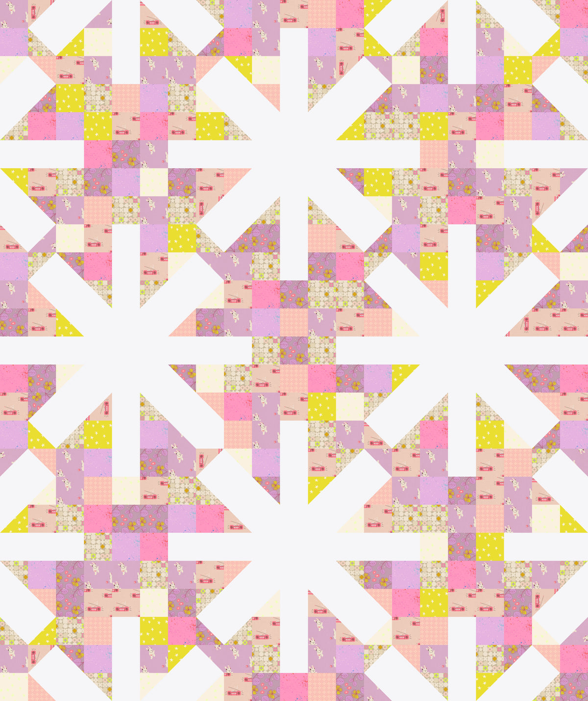 Lofi Asterisks Quilt Kit | Ruby Star Society| Modern Handcraft