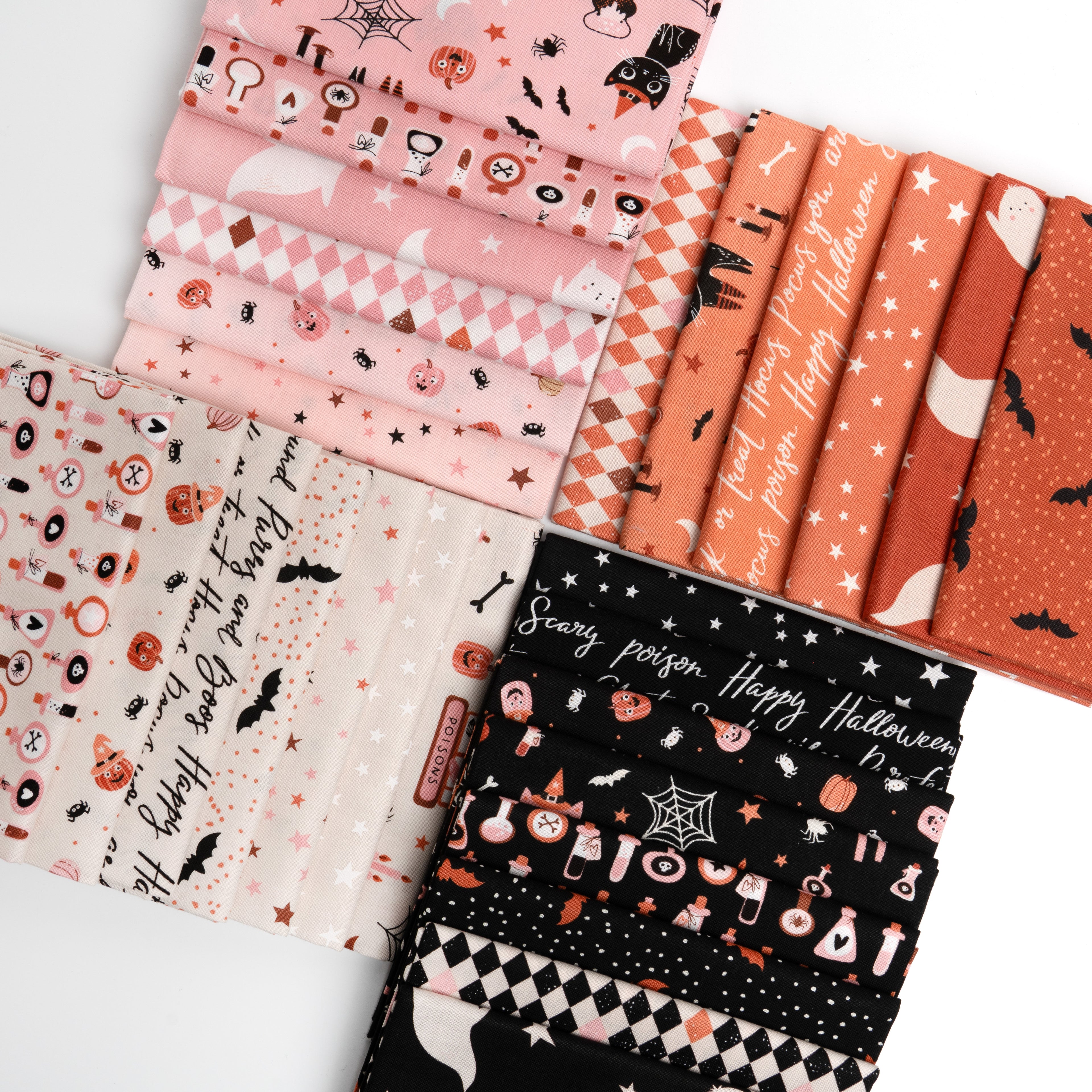 NEW Purrs and Boos Layer Cake by Elena Amo | Moda Fabrics