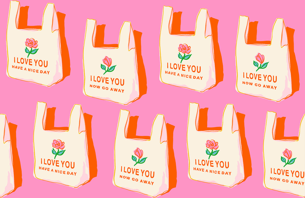 Sparkle Mart Have a Nice Day in Flamingo | Ruby Star Society