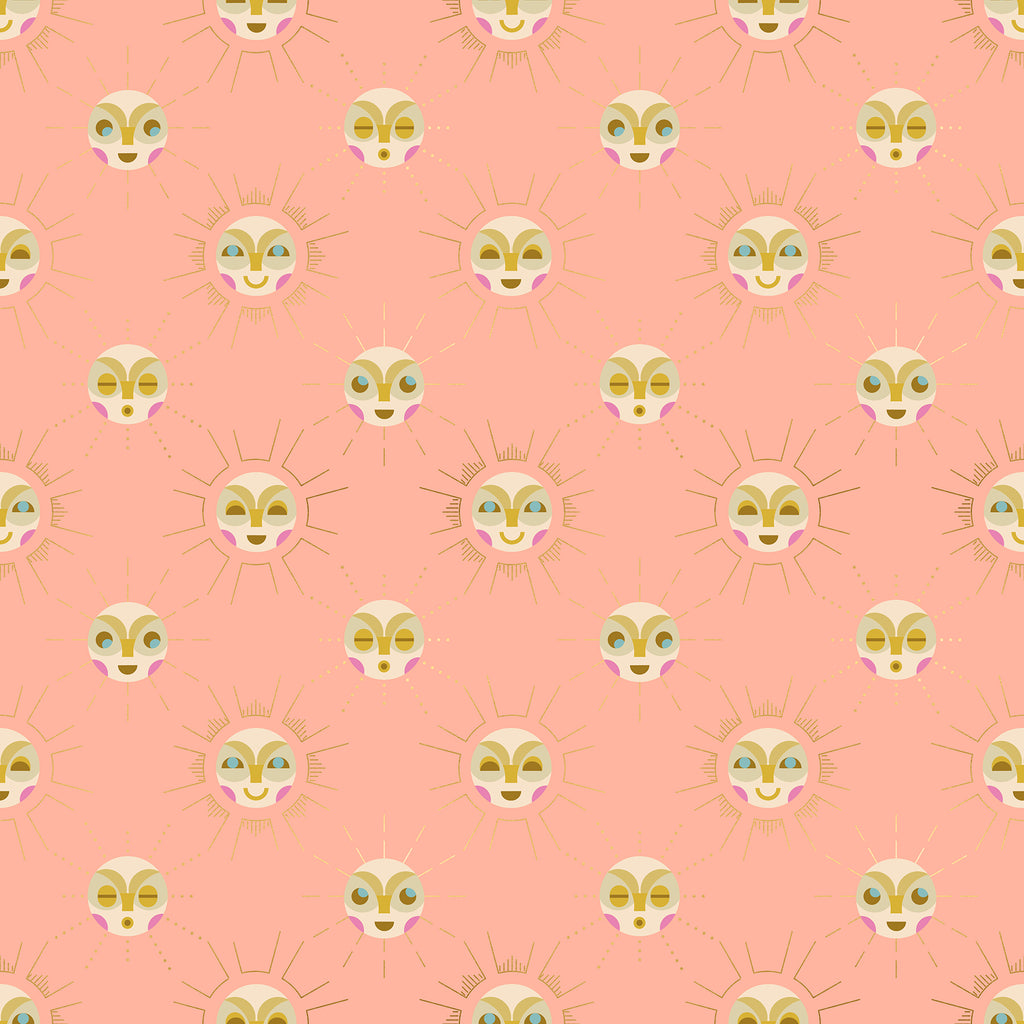 Stellar Sun Fabric Cut Ruby Star Society