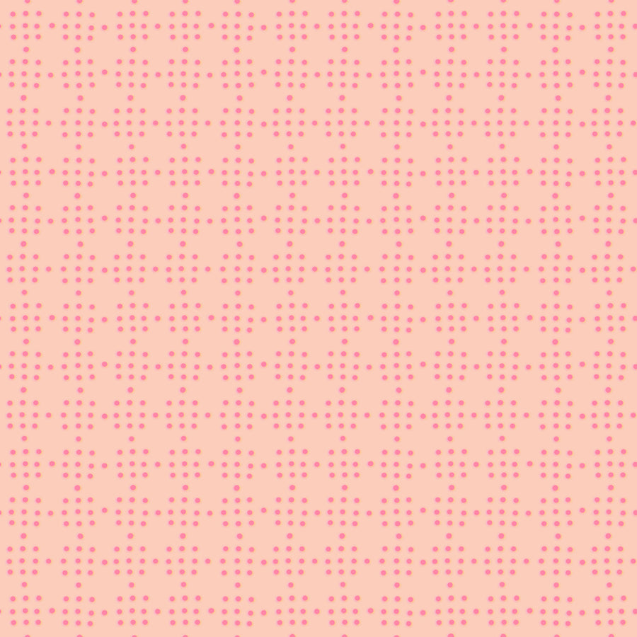 PREORDER Paper Cuts 2 - Peg Board Dots in Peach