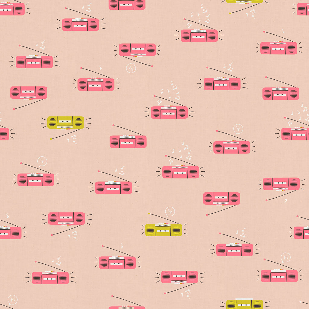Lofi Linen Boom in Peach Blossom | Ruby Star Society | New Substrate