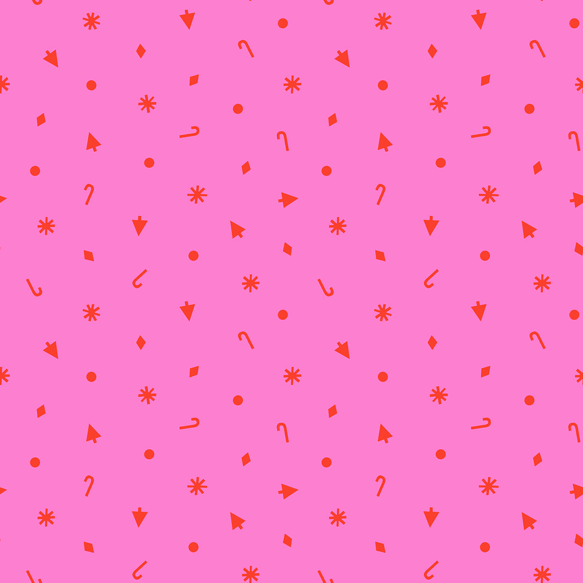 Merry Happy Christmas Confetti in Lipstick| Ruby Star Society
