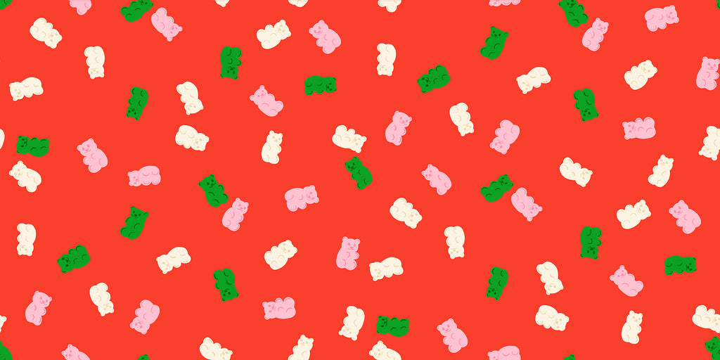 Merry Happy Gummy Bears in Lollipop| Ruby Star Society