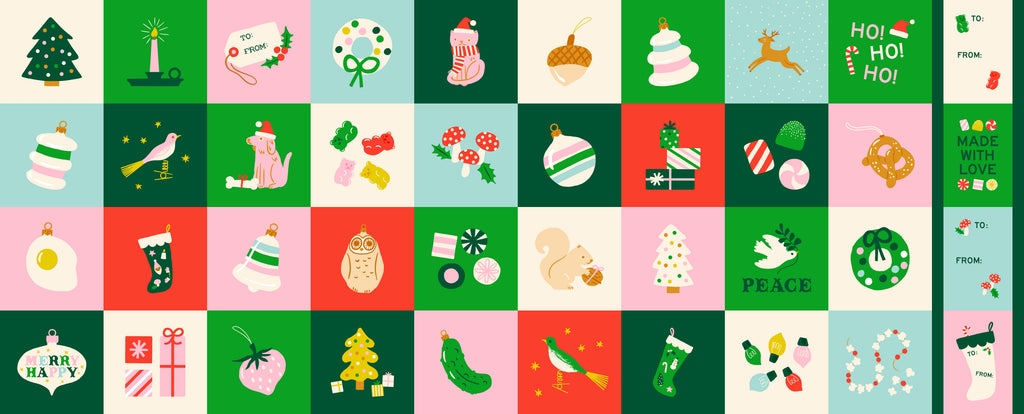 Merry Happy Panel in Lollipop | Ruby Star Society