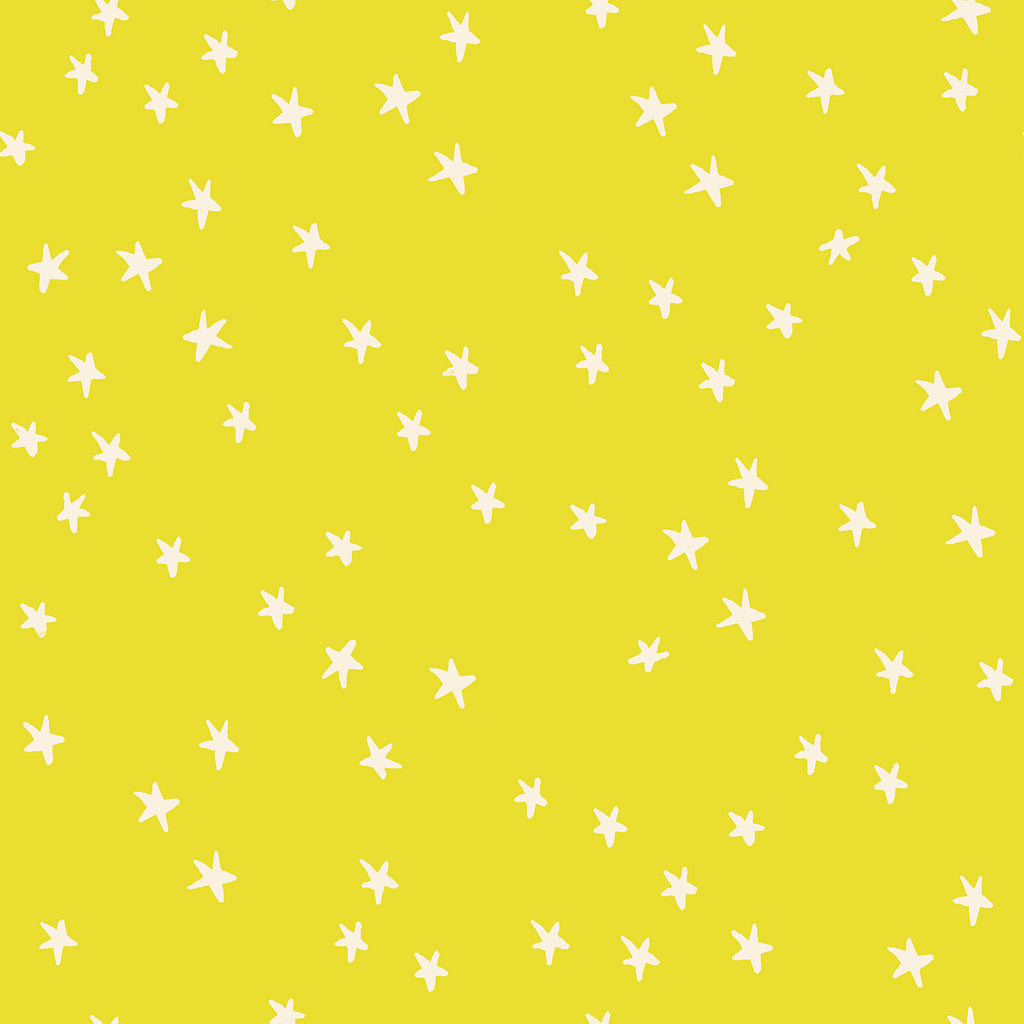 Starry in Citron- Ruby Star Society Fabric by Alexia Abegg