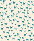 4 Yd Backing Catnap Tiger Print in Turquoise - Ruby Star Society by Alexia Marcelle Abegg