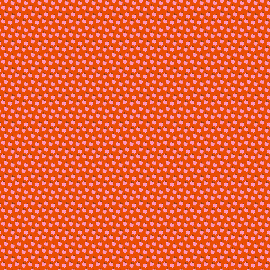 Catnap Ditsy Apples in Warm Red - Ruby Star Society by Alexia Marcelle Abegg