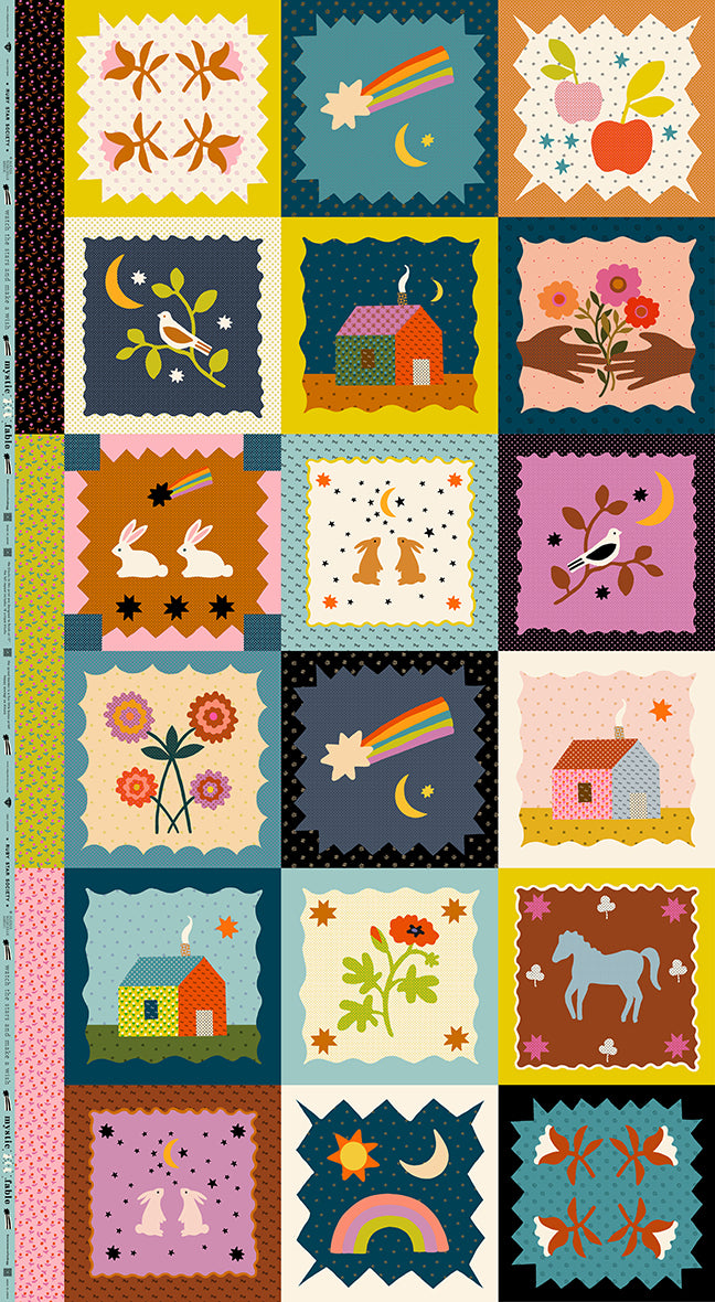 PREORDER Ruby Star Society Mystic Fable - Fable Panel 81" x 44" in Galaxy