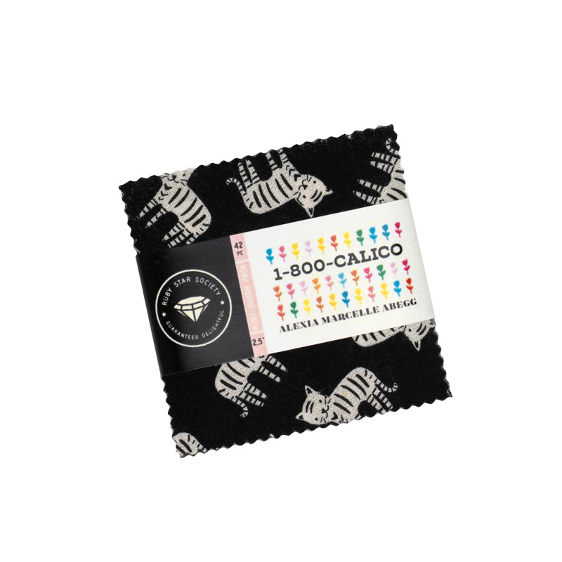 *NEW * PREORDER - 1-800 Calico by Ruby Star Society Mini Charms 2 Pack