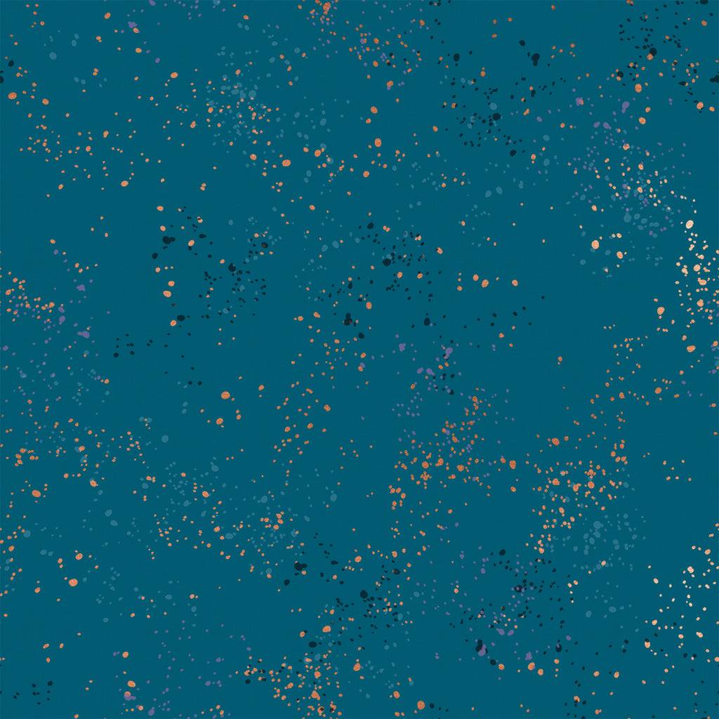 Speckled in Metallic Teal - Ruby Star Society by Rashida Coleman-Hale