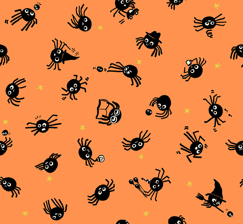 Freaky Familiars Spider Sense in Pumpkin | Ruby Star Society Collaboration
