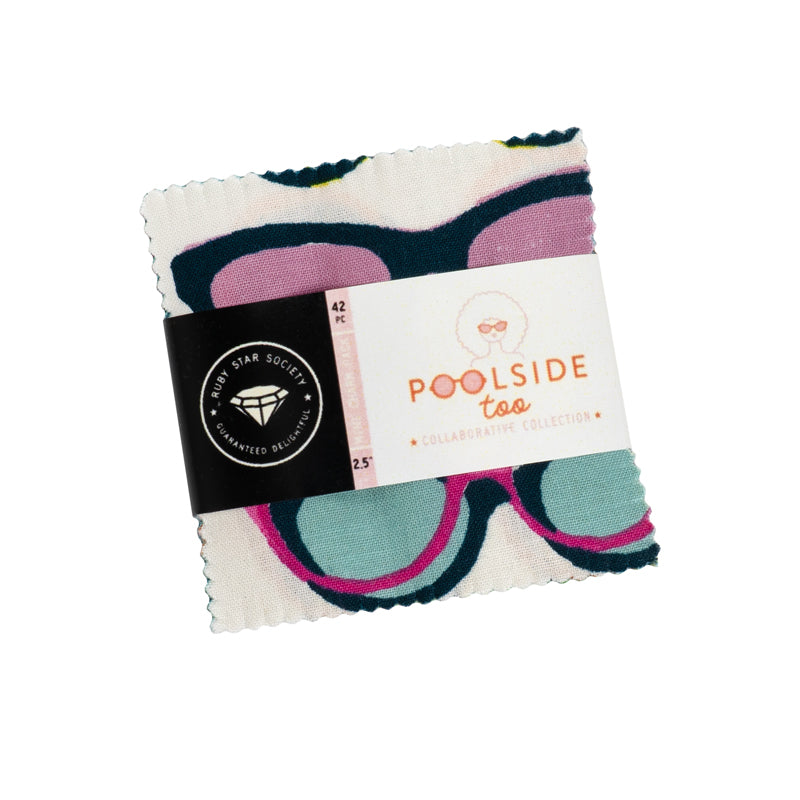 NEW Poolside Too Mini Charm Pack | Ruby Star Society Collaboration