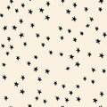 Starry in Black on Natural - Ruby Star Society Fabric by Alexia Abegg