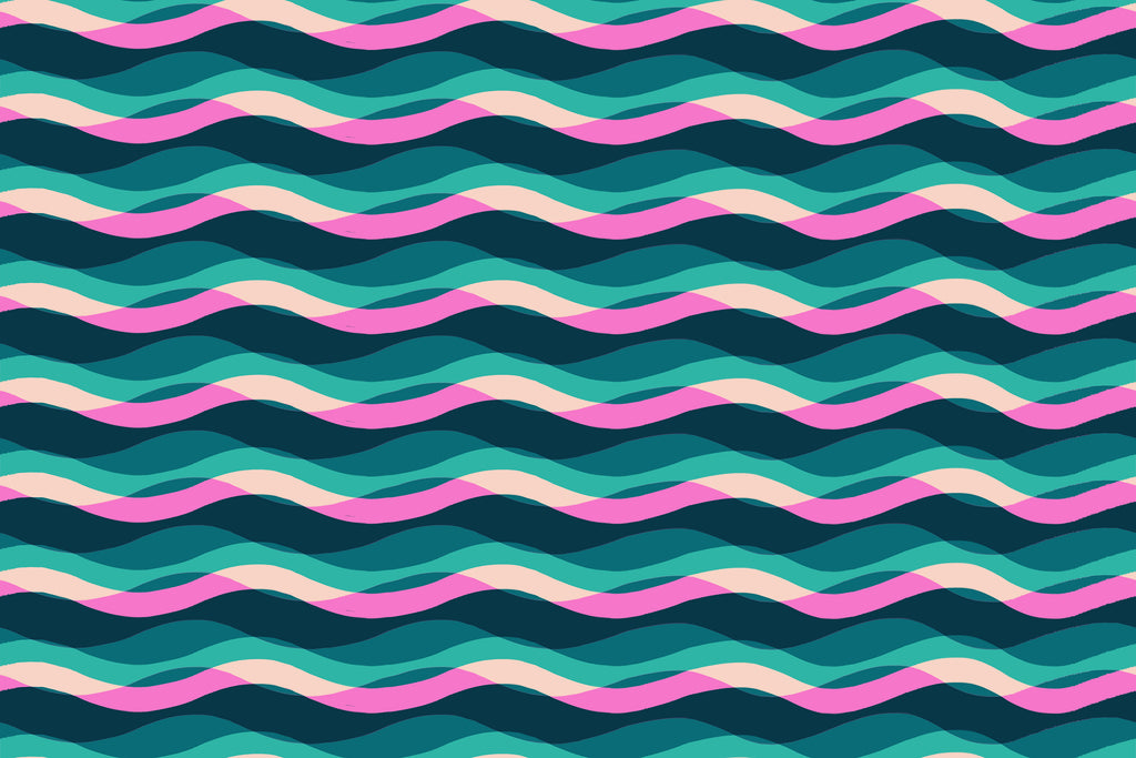 Poolside Too Waves in Peacock| Ruby Star Society