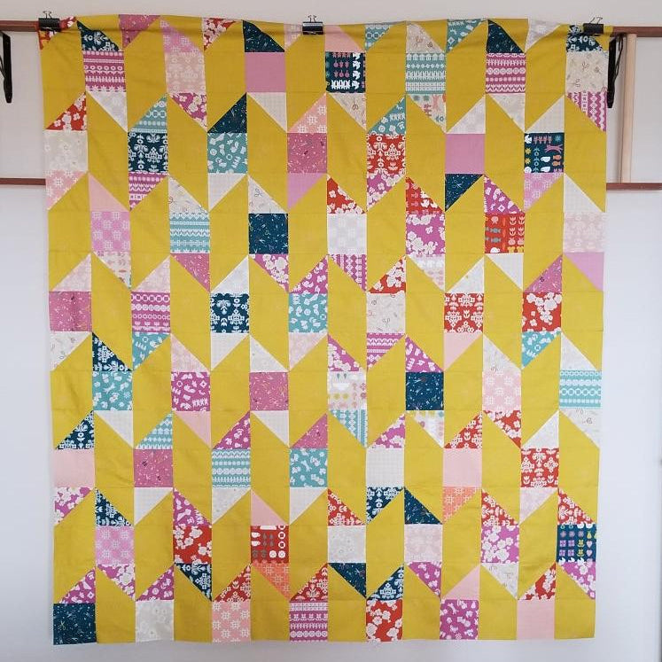 Papercuts 2 Board and Batten Quilt Kit - Throw Size