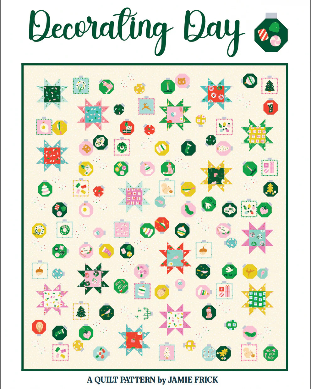 Decorating Day Printed Pattern- See Jamie Sew