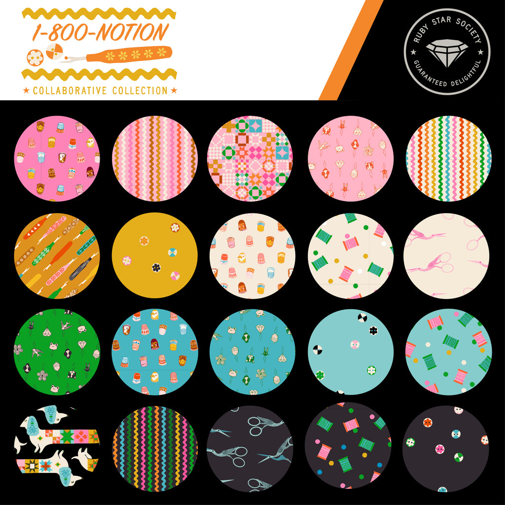 SAMPLE SPREE - 1-800 Notion Charm Pack | Ruby Star Society
