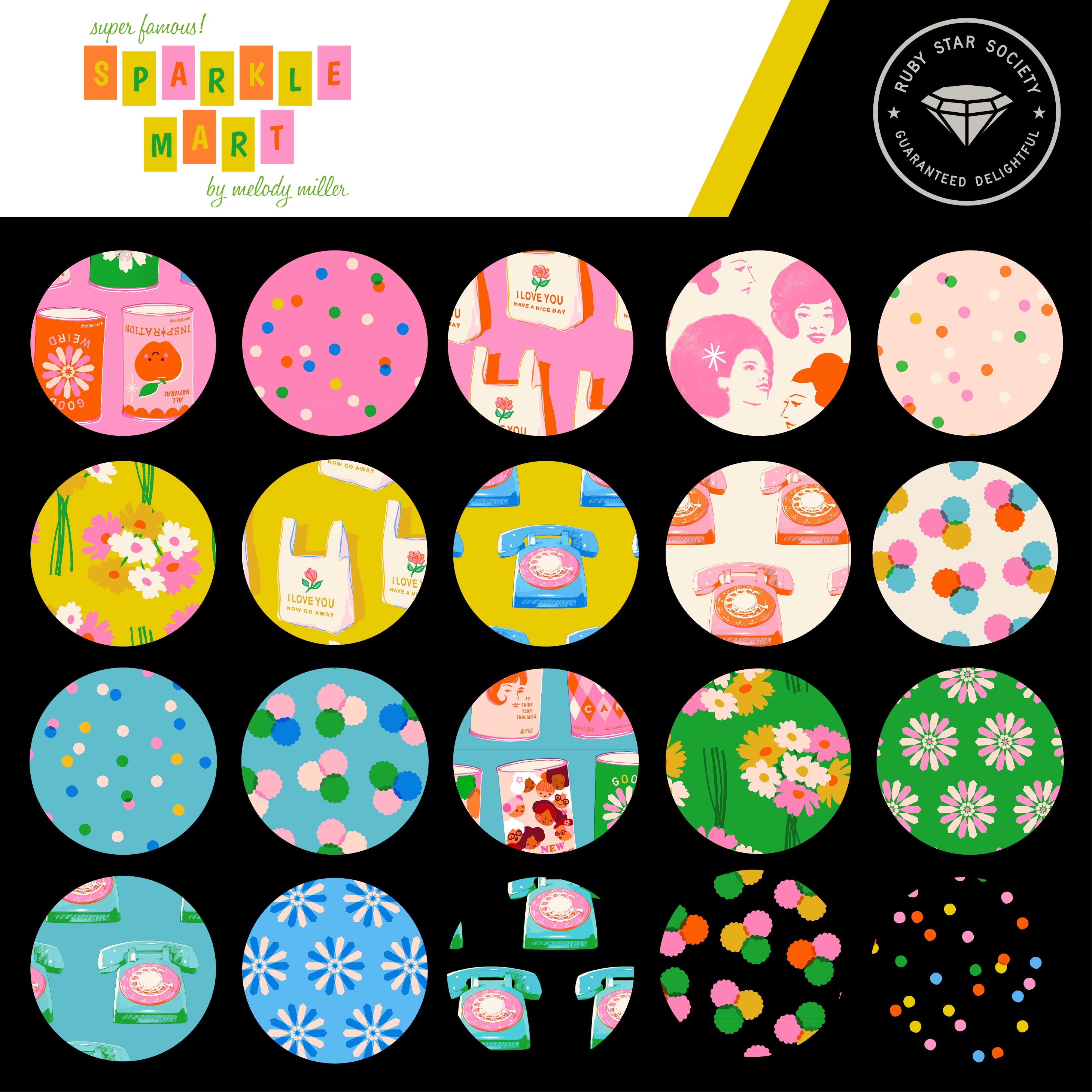 *NEW * PREORDER - Sparkle Mart by Ruby Star Society Jelly Roll