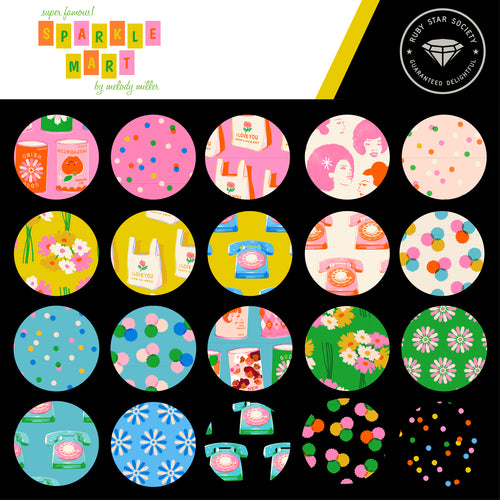 *NEW * PREORDER - Sparkle Mart by Ruby Star Society Ft. Qtr Bundle (28)