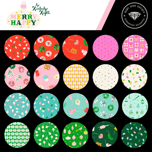 *NEW* Merry Happy Charm Pack | Ruby Star Society