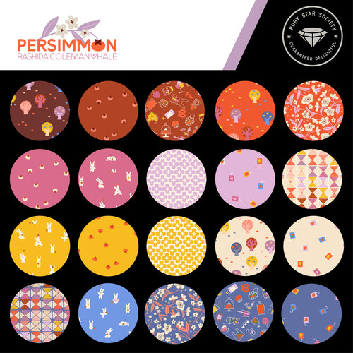*NEW - Persimmon by Ruby Star Society Charm Pack